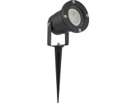 5 W-os LED-reflektor 2700 K IP44 fekete GU10 5 W-os LED-reflektor 2700 K IP44 fekete GU10