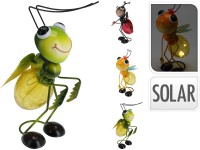 Szolár kerti állatok dekor fém