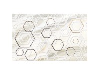 Calacatta Oro fényes Aranydekor 25 cm x 40 cm x 0,8 cm