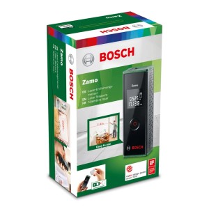 Bosch Zamo lézeres távolságmérő az eredeti csomagolásban.