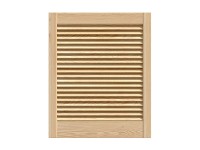 Nyitott lamellás fenyőajtó 606 mm x mm 494