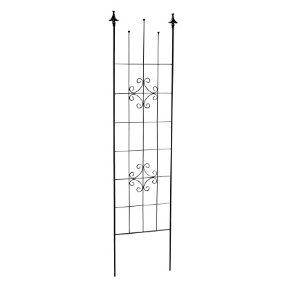 Futtatórács, "A" dekoráció, 180 cm, sötétszürke