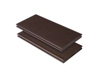 Kovalex teraszpadló WPC tömör csokoládébarna 300 cm x 14,5 cm x 2 cm Kovalex teraszpadló WPC tömör csokoládébarna 300 cm x 14,5 cm x 2 cm