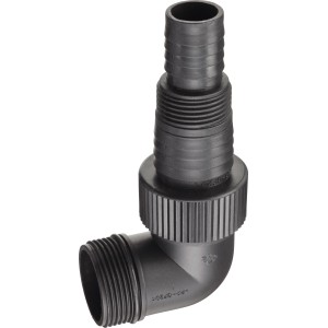 Csatlakozó tömlőhöz búvárszivattyúkhoz, 25/32 mm, műanyag, szivattyú tartozék.