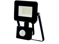 EcoSpot LED reflektor IP44 20 W 1400 lm mozgásérzékelővel fekete