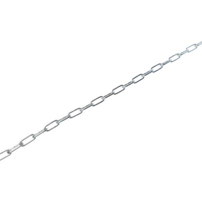Köracél lánc horganyzott 6 mm átmérő (C60)  - méteráru