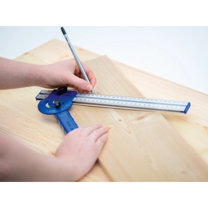 LUX-TOOLS szögvonalzó gipszkartonhoz 35 cm