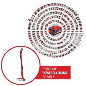 Einhell Cleanexxo akkus keménypadló-tisztító, a Power X-Change család tagja.