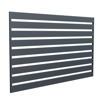 Polargos Szafir táblás kerítéselem antracit 120 cm x 200 cm