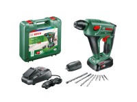 Bosch 18 V akkus fúrókalapács Uneo Maxx akkuval töltővel és fúrótokmánnyal