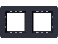 Leonie aljzatkeret fedő kettős fekete