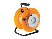 Kábeldob fém talp 1 lengő aljzat 27+3 m Kábeldob fém talp 1 lengő aljzat 27+3 m