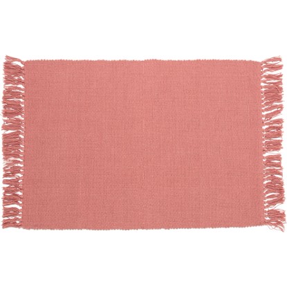 OBI pamut szőnyeg egyszínű 50 cm x 80 cm terrakotta