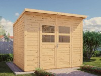 Bertilo Felix kerti faház 245 cm x 239 cm Natúr FSC® Bertilo Felix kerti faház 245 cm x 239 cm Natúr FSC®