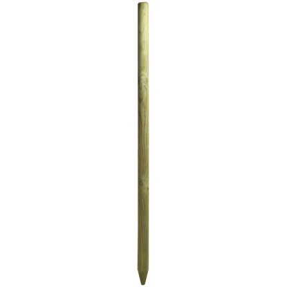 Karózó oszlop, átmérő: 6 cm x magasság: 150 cm, nyomás alatt impregnált FSC