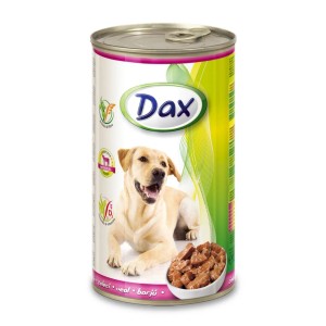 Dax kutya konzerv borjú 1240 g