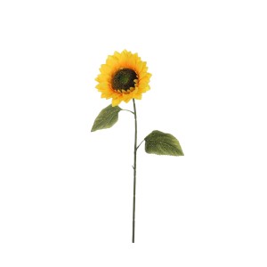 Sárga mű nyári virág a Mica Decorations-tól, 72 cm magas. Dekoratív műnövény beltérre.
