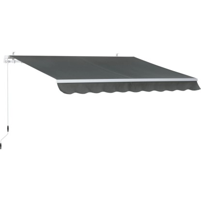 Napellenzőszövet 300 cm x 200 cm szürkén melírozott