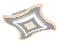 Rábalux Taneli LED Dim mennyezeti lámpa 20 W hullámos fehér - króm