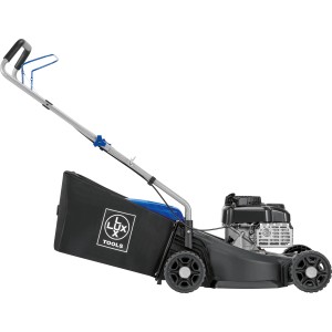 LUX-TOOLS B-RM-132/40 benzines fűnyíró 40 cm vágószélességgel és fűgyűjtővel.