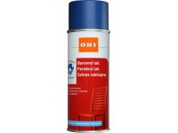 OBI lakkspray színes selyemfényű enciánkék 400 ml