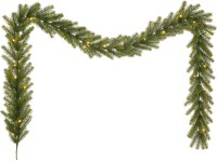 Nagano műfenyő girland 270 cm 30 LED melegfehér beltéri