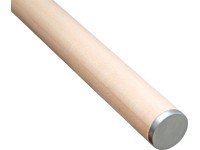 Végzáró rozsdamentes acél fa kapaszkodóhoz 52 mm