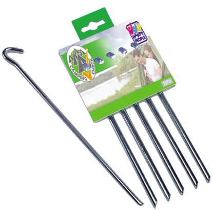 Háromélű sátorcövek 30 cm 5 darab