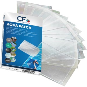 CF Aqua Patch tapasz tóhoz és medencéhez, 10 darab. Fóliák javításához és egyebekhez.