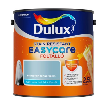 Dulux EasyCare foltálló beltéri falfesték érintetlen tengerszem matt 2,5 l
