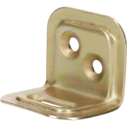 Állítható szegletvas sárga horganyzott 30 mm x 25 mm x 25 mm