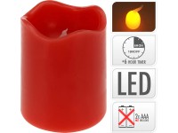 Gyertya LED égővel Piros Gyertya LED égővel Piros