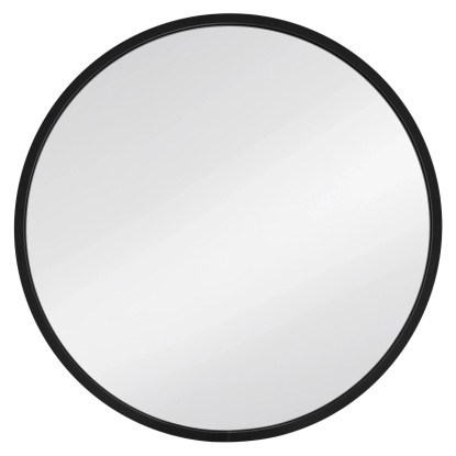 Kerek tükör alumínium kerettel 50 cm x 50 cm