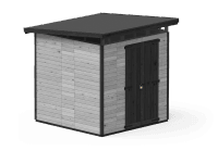 Upyard kerti ház Strongbox XL alappal 203 cm x 203 cm szürke FSC Upyard kerti ház Strongbox XL alappal 203 cm x 203 cm szürke FSC