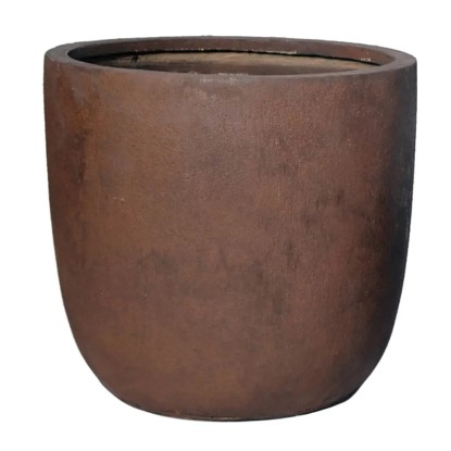 M Collections Texas Egg Pot kaspó 39 cm x 38 cm Rozsdaszínű