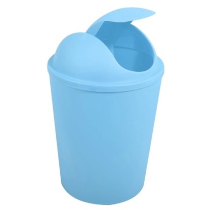 MSV Ako lengőfedeles szemetesvödör 5,5 l égkék