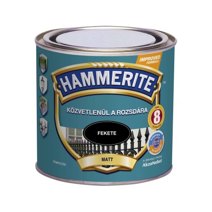 Hammerite fémfesték fekete 0,25 l