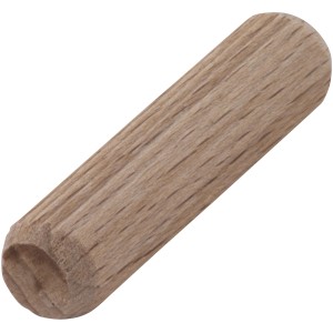 wolfcraft Bükkfa tipli, 9,5 mm átmérő, bordázott a tökéletes tartásért.