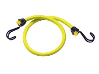 Gumipók dupla kampós 100 cm x 0,8 cm 40 kg súlyig sárga 2 db-os