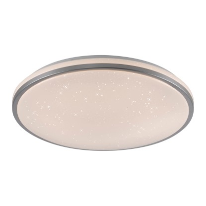 Just Light LED mennyezeti lámpa Kyle ezüst átmérő 49,3 cm