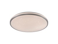 Just Light LED mennyezeti lámpa Kyle ezüst átmérő 49,3 cm