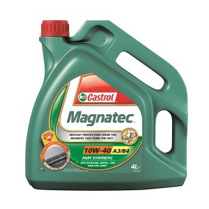 Castrol Magnatec 10W-40 A3/B4 motorolaj, 4 literes kanna.