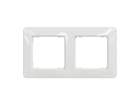 Új Sedna Design kettes keret univerzális fehér Új Sedna Design kettes keret univerzális fehér