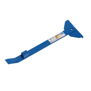 Kék LUX Comfort húzóvas parkettához és laminált padlóhoz, négyszögletes alak.