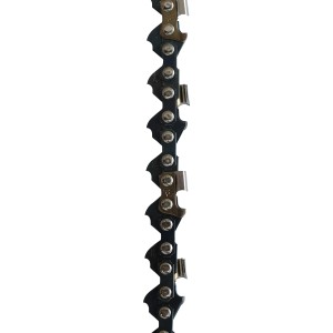 LUX K 43 pótlánc, 45 cm, 72 szemes láncfűrészekhez. Közelkép a láncról.