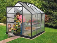 Vitavia Venus 2500 melegház 6 mm-es légkamrás lemez fekete Vitavia Venus 2500 melegház 6 mm-es légkamrás lemez fekete