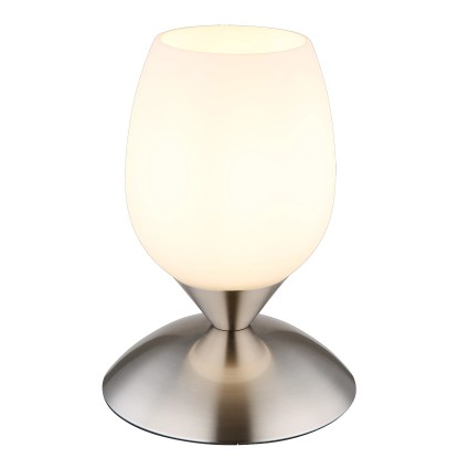 Asztali lámpa KUWAITA Nikkel matt 1xE14 25W