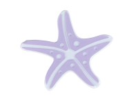 Wenko öntapadós csúszásgátló tengeri csillag orgonaszínű 5 darab Wenko öntapadós csúszásgátló tengeri csillag orgonaszínű 5 darab