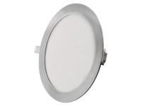 EMOS Led süllyesztett lámpatest kerek ezüst CCT 18W