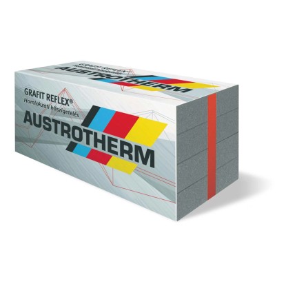 Homlokzati hőszigetelő lemez (EPS) Austrotherm Grafit Reflex 100 mm